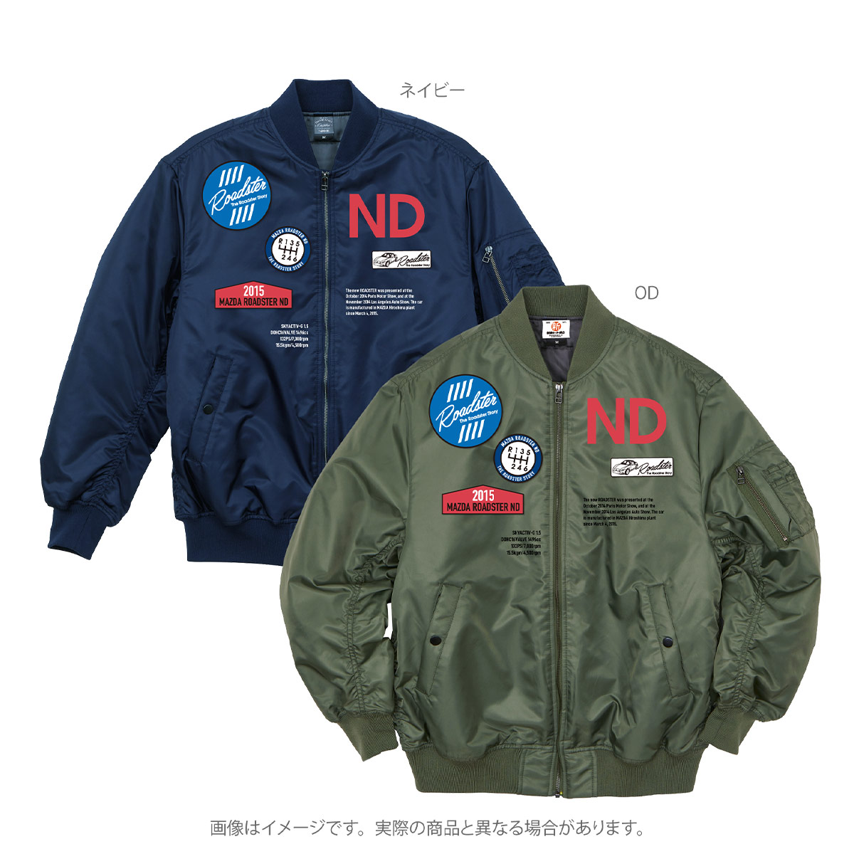 The Roadster Story #4 AW ND Graphics/�����ɥ��������ȡ��꡼ #4 AW ND����ե��å�������åڥ󥹥����� ��MA-1���㥱�åȡ�����)