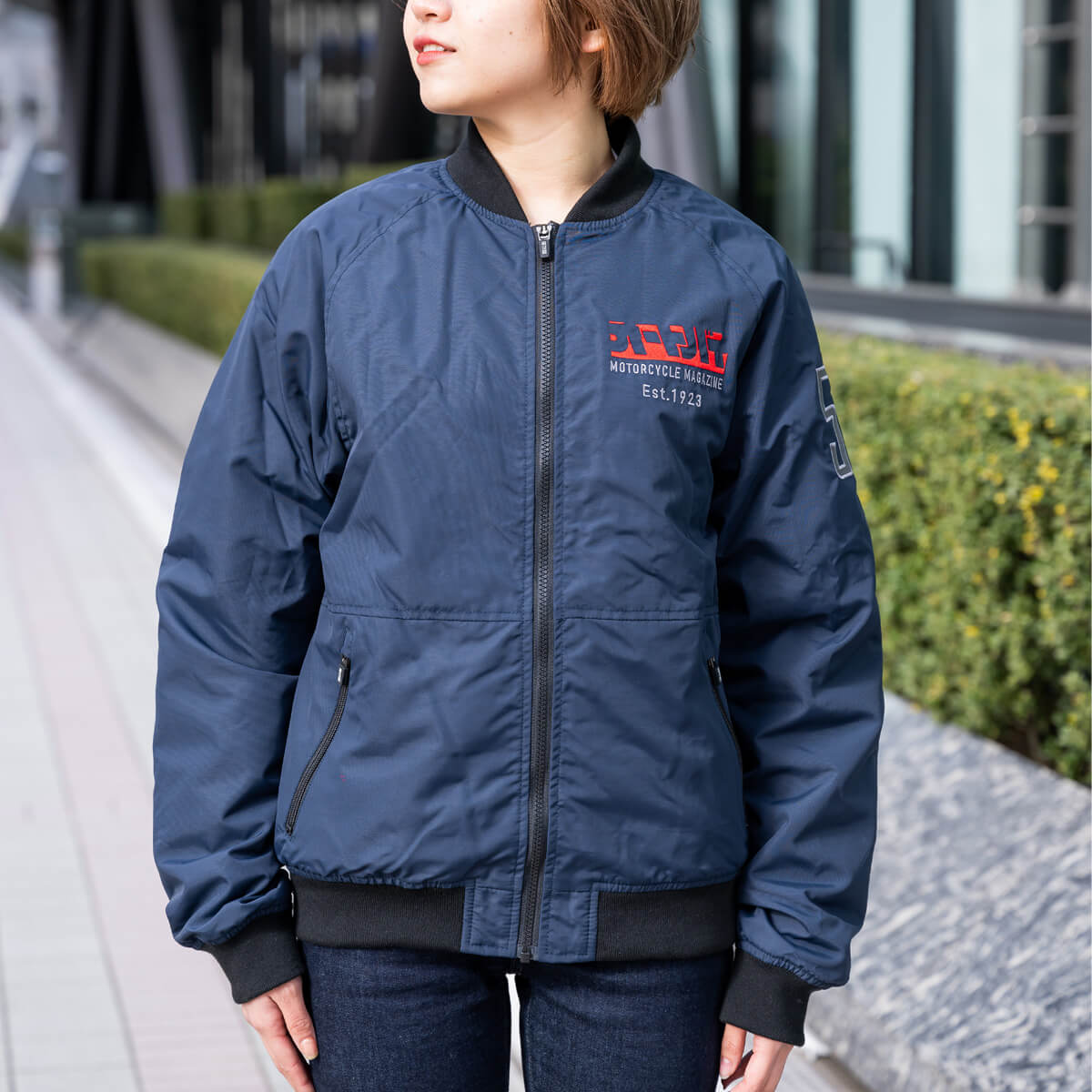 �����ȥХ���56�ǥ����� �饤�ȥ֥륾�� / AUTOBY��56design Collab. LIGHT��BLOUSON