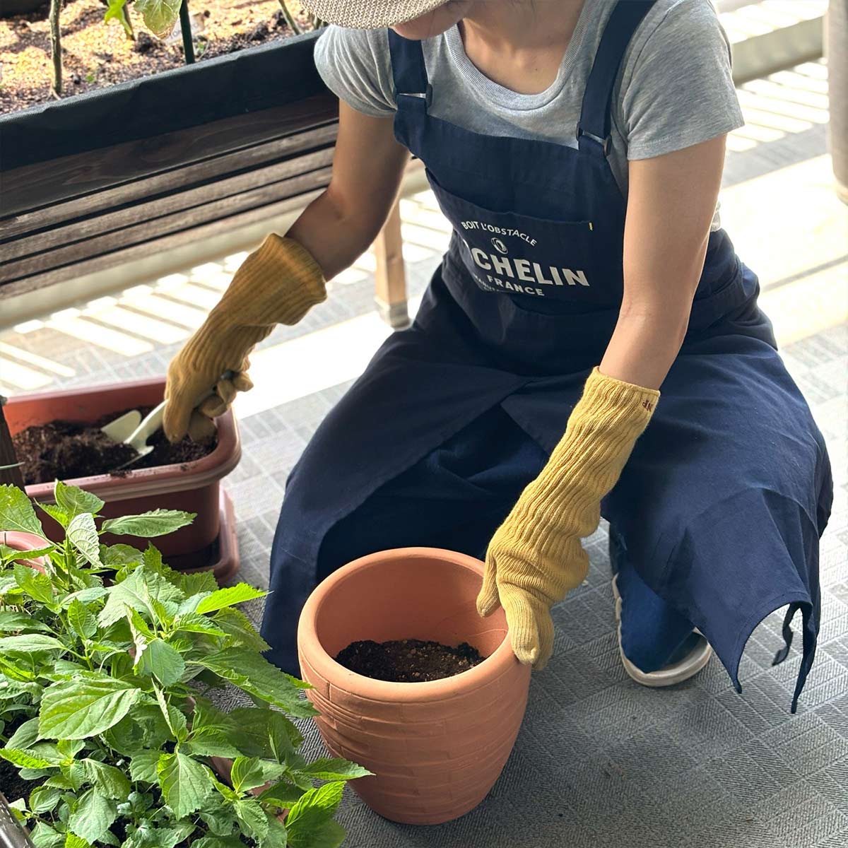 �ߥ����� ������ץ��� / Work Apron Michelin