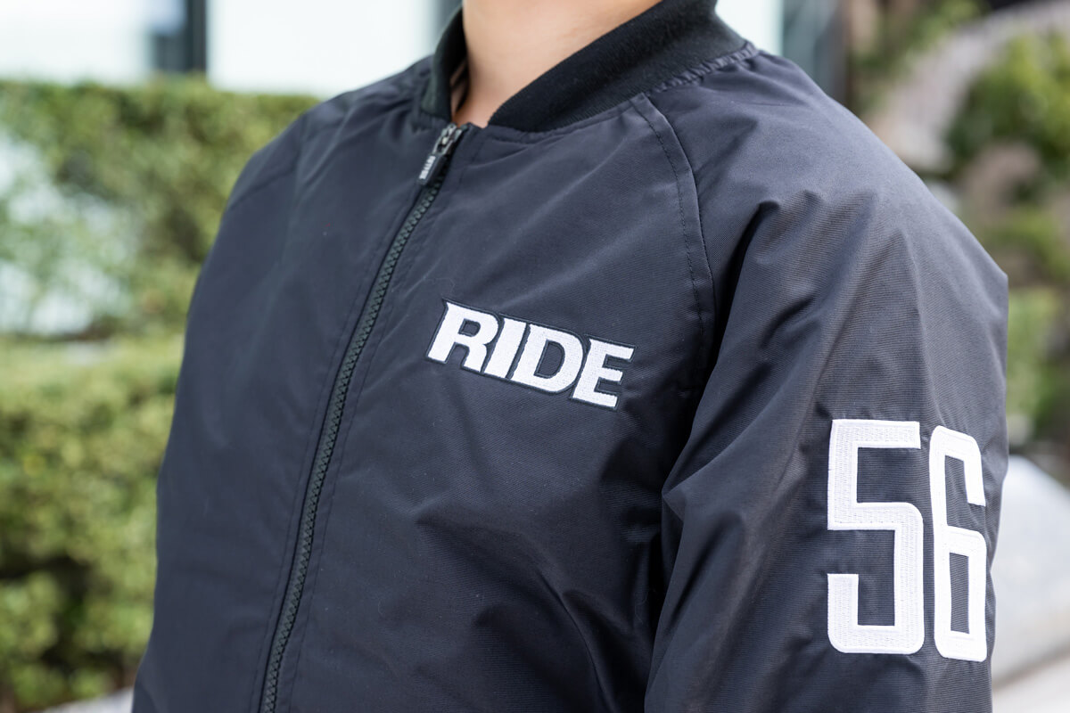 RIDE56ǥ 饤ȥ֥륾 / RIDE56design Collab. LIGHTBLOUSON