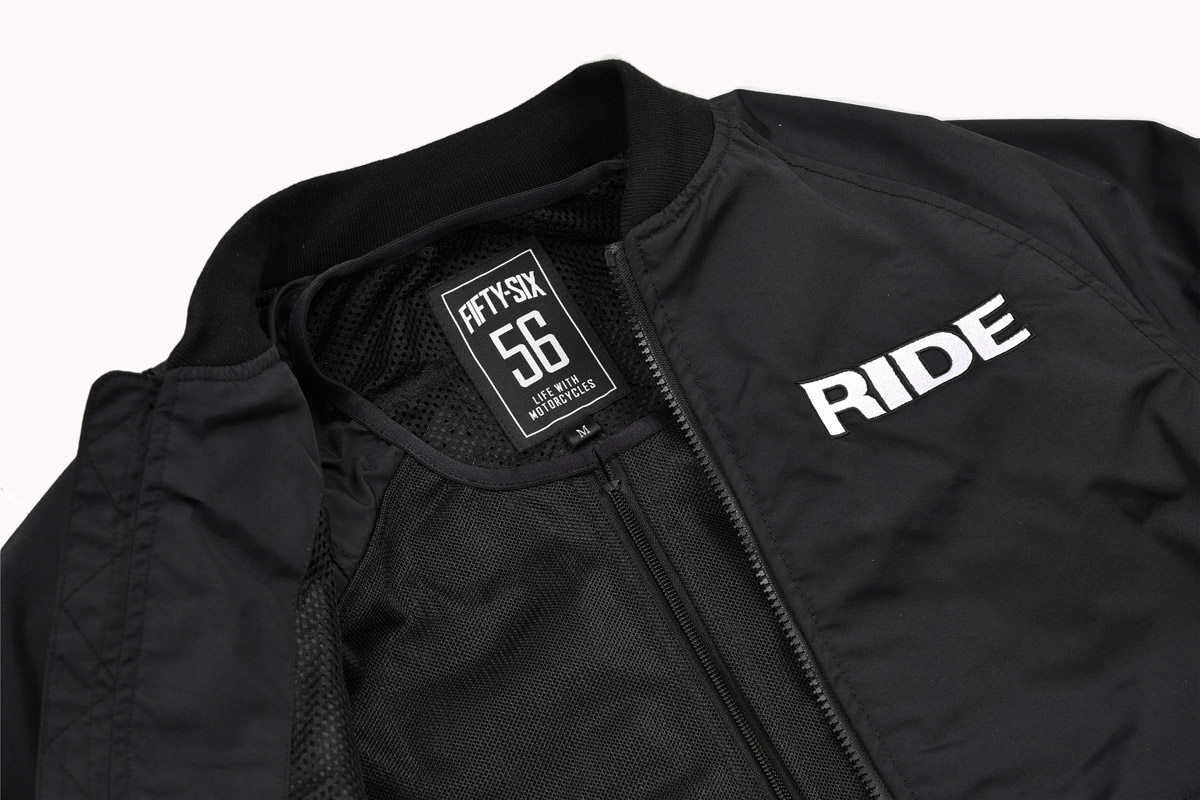 RIDE56ǥ 饤ȥ֥륾 / RIDE56design Collab. LIGHTBLOUSON