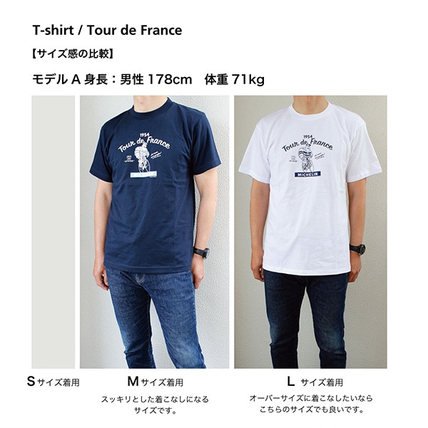 �ߥ����� T����� �ġ��롦�ɡ��ե��/ T-Shirts/ Tour de France Michelin