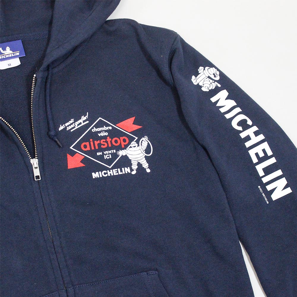 ߥ åץåץѡ/Zipup Hoodie/Airstop  Michelin