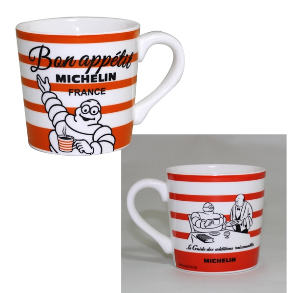 �ߥ����� �ޥ����å�/���ȥ饤�ס�MICHELIN Mug Stripe��