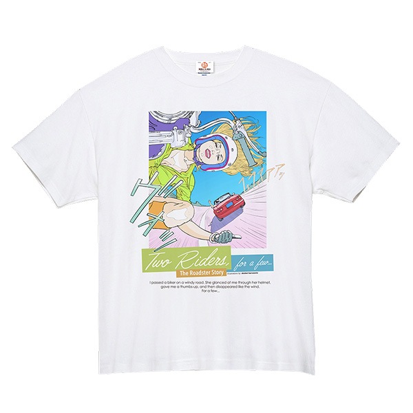 The Roadster Story #1 Two Rider for a few�� / T-shirts Illustration by Shohei Harumoto �����ѡ��إ�����T����� ���饹�ȥ졼��������ܾ�ʿ