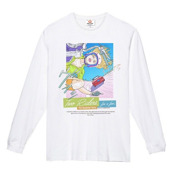 The Roadster Story #1 Two Rider for a few�� / Long T-shirts Illustration by Shohei Harumoto �����ѡ��إ�����ĹµT����� ���饹�ȥ졼��������ܾ�ʿ