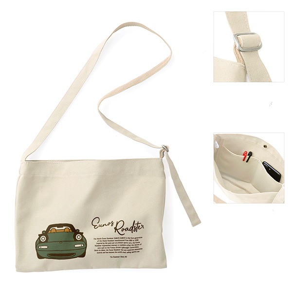 The Roadster Story #2 Eunos Roadster Front Face Musette Bag �ߥ奼�åȥХå�