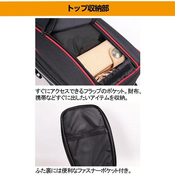 �ǥ��ʡ� �����㥹���������ȥХå� ��å� DEGNER NB-95A-RED