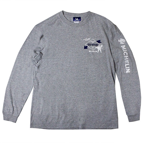 �ߥ����� ĹµT����� LS T-shirt / Airstop / Michelin