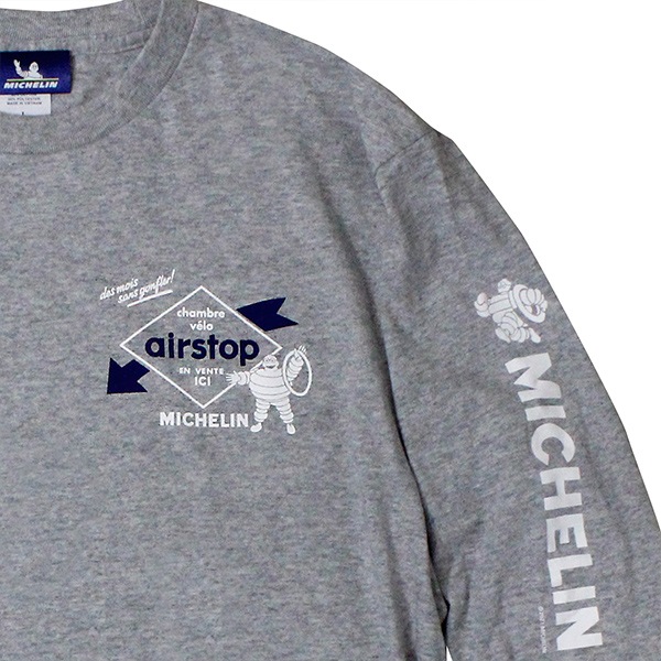 �ߥ����� ĹµT����� LS T-shirt / Airstop / Michelin