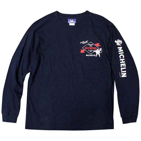 �ߥ����� ĹµT����� LS T-shirt / Airstop / Michelin