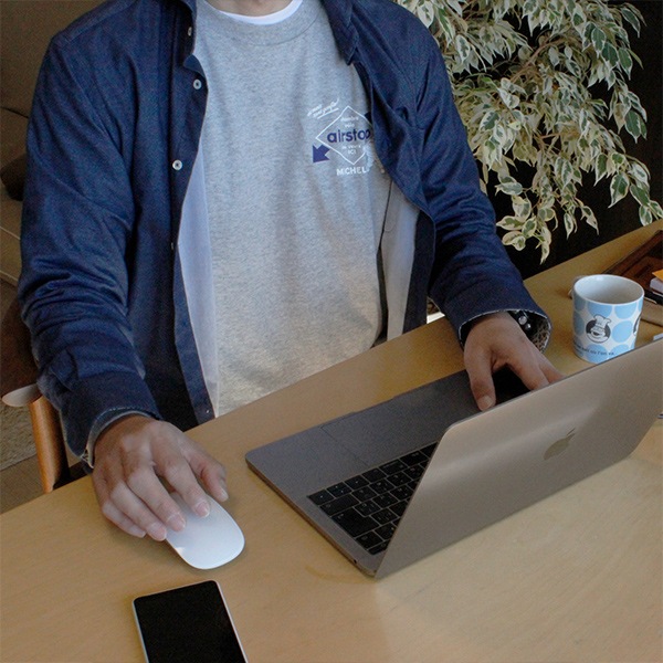 �ߥ����� ĹµT����� LS T-shirt / Airstop / Michelin