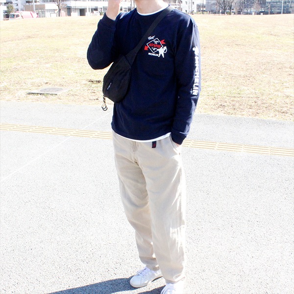 �ߥ����� ĹµT����� LS T-shirt / Airstop / Michelin