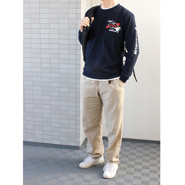 �ߥ����� ĹµT����� LS T-shirt / Airstop / Michelin