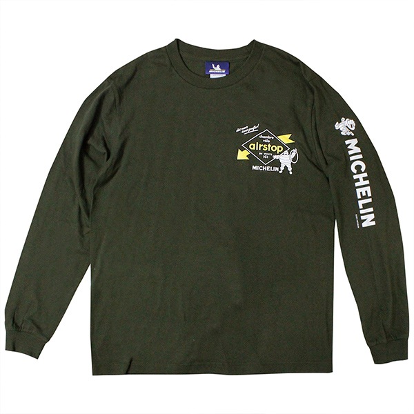 �ߥ����� ĹµT����� LS T-shirt / Airstop / Michelin