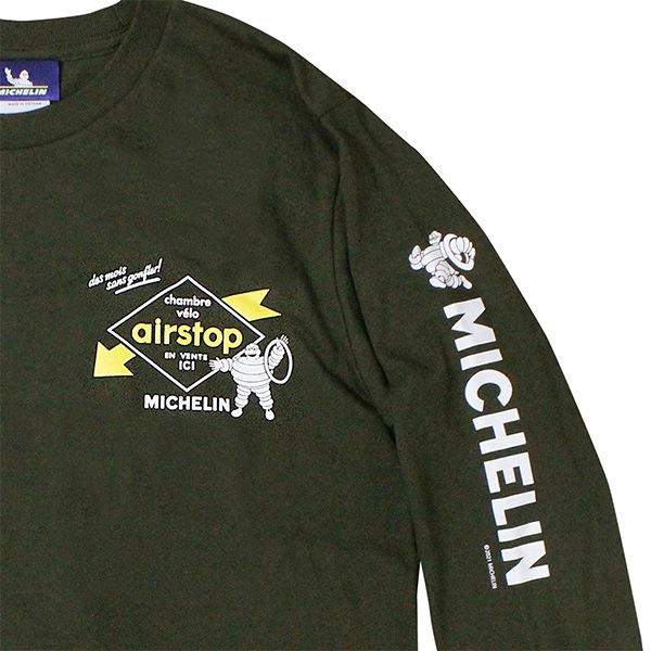 �ߥ����� ĹµT����� LS T-shirt / Airstop / Michelin