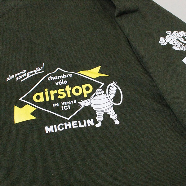 �ߥ����� ĹµT����� LS T-shirt / Airstop / Michelin