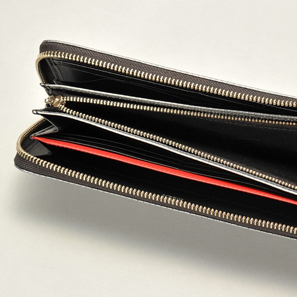 �Υ�����ƥ�å�  ������ �ϥˡ�����Ĺ���� L���饦��ɥե����ʡ�«�� Neu interesse Saal Long zip-around wallet No.3948