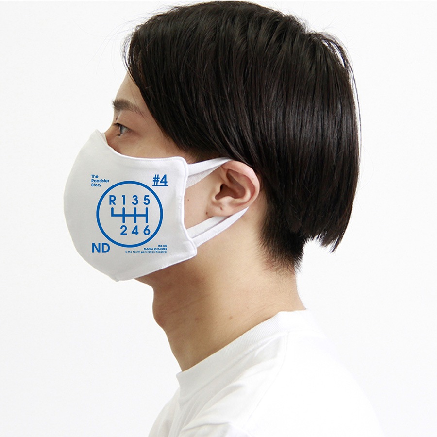 �ں߸˸¤�ǽ�λ��The Roadster Story #4 ND Graphics Shiftknob Over Mask /�����ɥ��������ȡ��꡼ #4 ND����ե��å��� ���եȥΥ� �����С��ޥ���