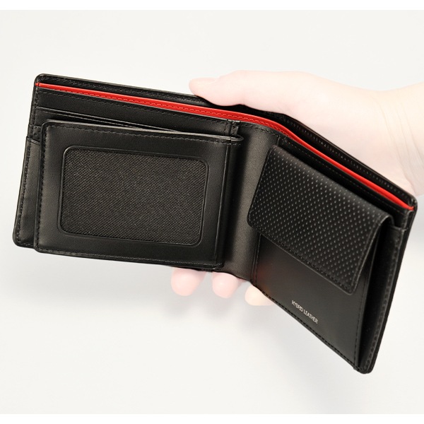 �Υ�����ƥ�å�  ������ ����ޤ���� �٥������������դ����� Neu interesse Saal Bifold wallet with coin case No.3942