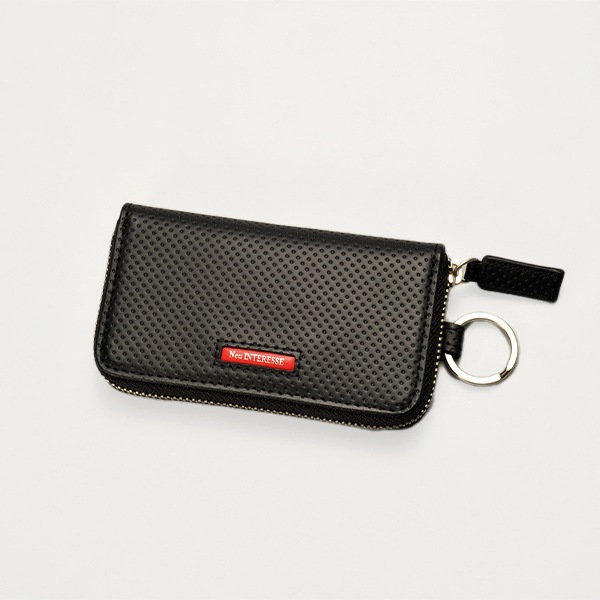 �Υ�����ƥ�å�  ������ ���������� �饦��ɥե����ʡ� Neu interesse zip-around key case No.3945