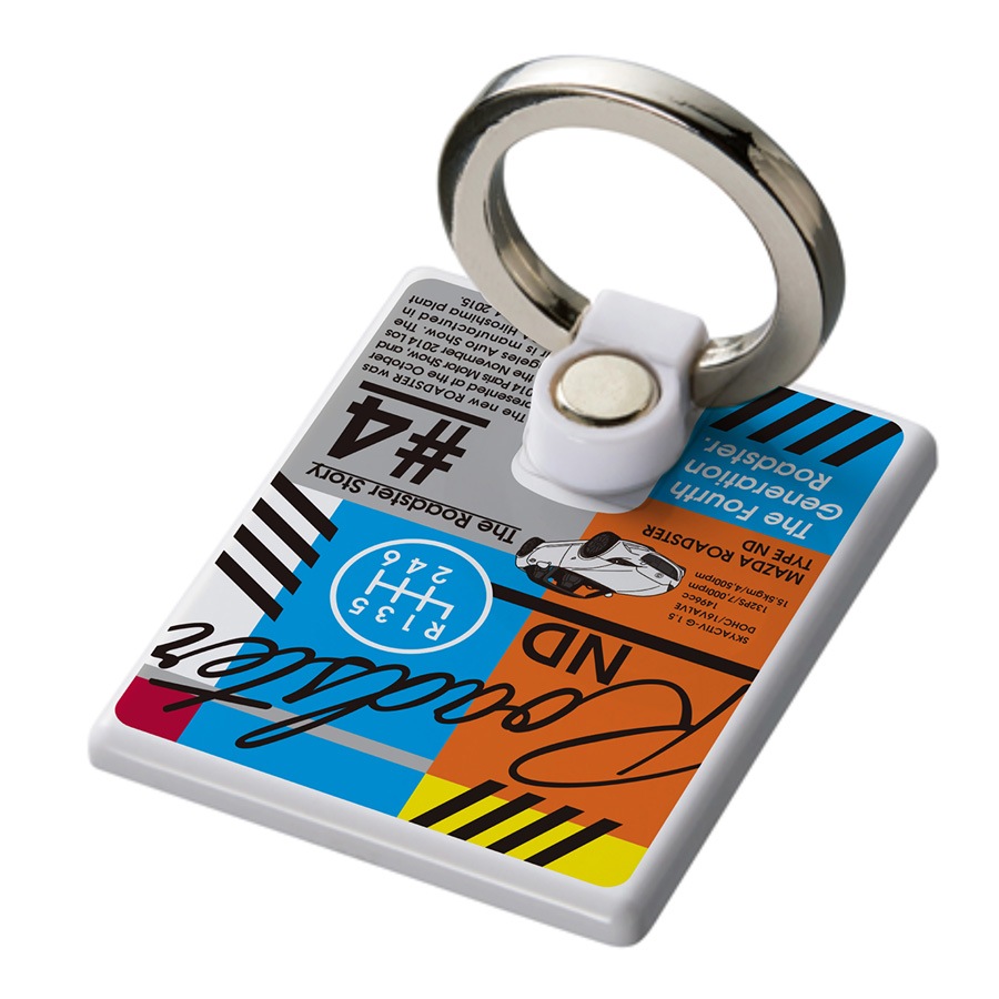 The Roadster Story #4 ND Graphics POP Mobile Ring Holder/�����ɥ��������ȡ��꡼ #4 ND����ե��å��� �ݥå� ���������� ���ޥۥ��