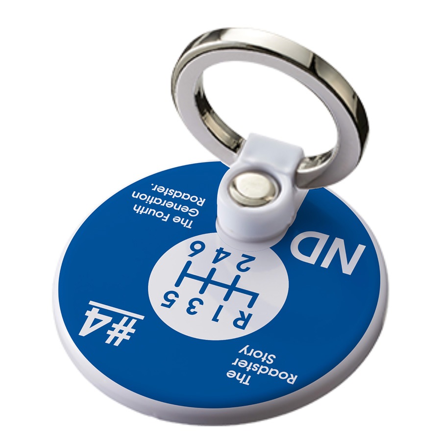 The Roadster Story #4 ND Graphics Shiftknob Mobile Ring Holder/�����ɥ��������ȡ��꡼ #4 ND����ե��å��� ���եȥΥ� �������� ���ޥۥ��