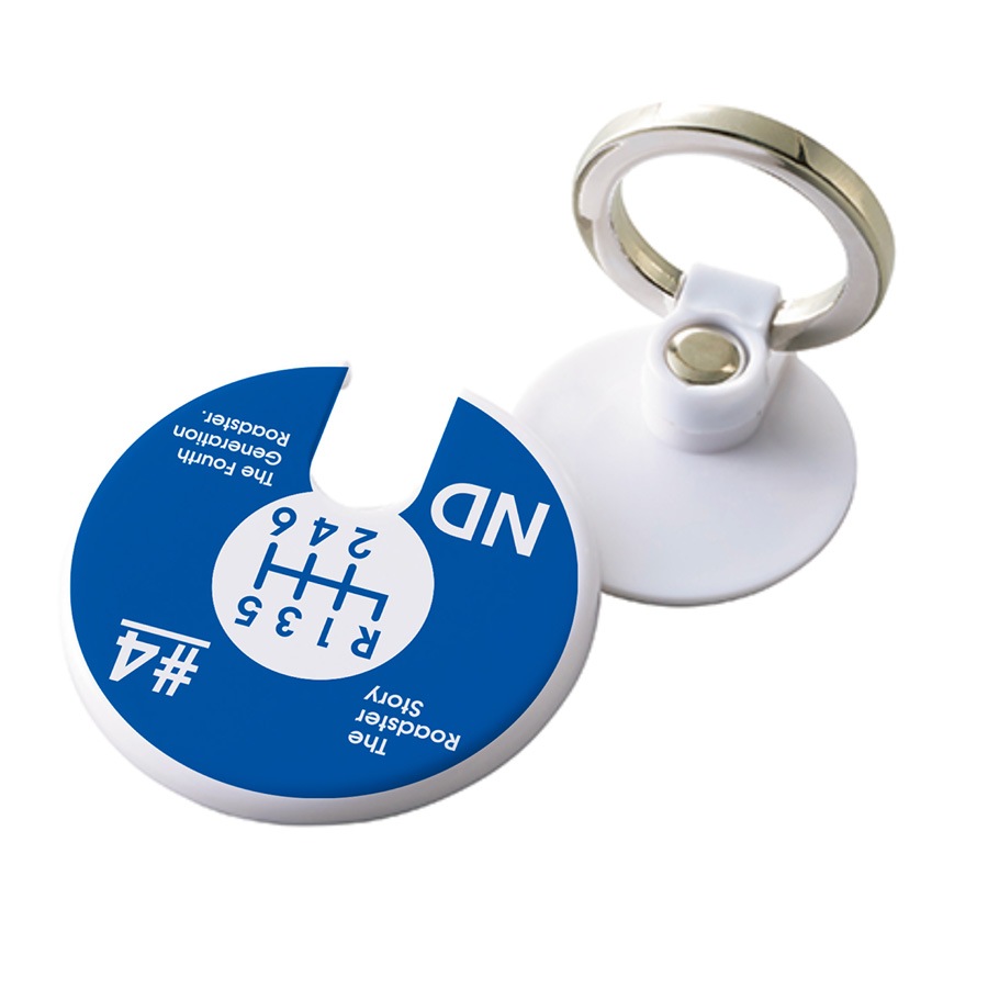 The Roadster Story #4 ND Graphics Shiftknob Mobile Ring Holder/�����ɥ��������ȡ��꡼ #4 ND����ե��å��� ���եȥΥ� �������� ���ޥۥ��