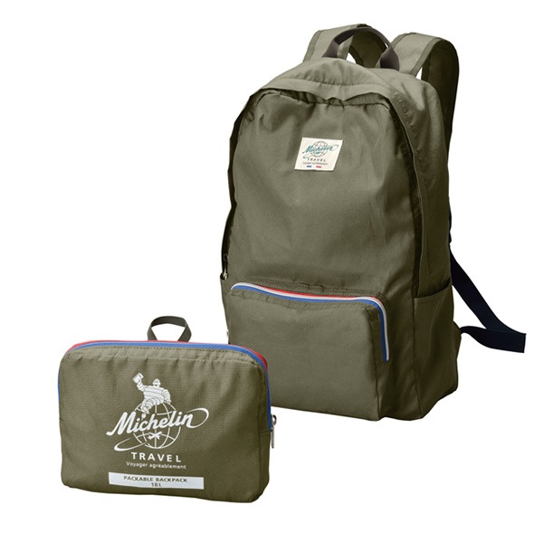 �ߥ����� �ѥå��֥�Хå��ѥå� ��MICHELIN/Packable backpack��