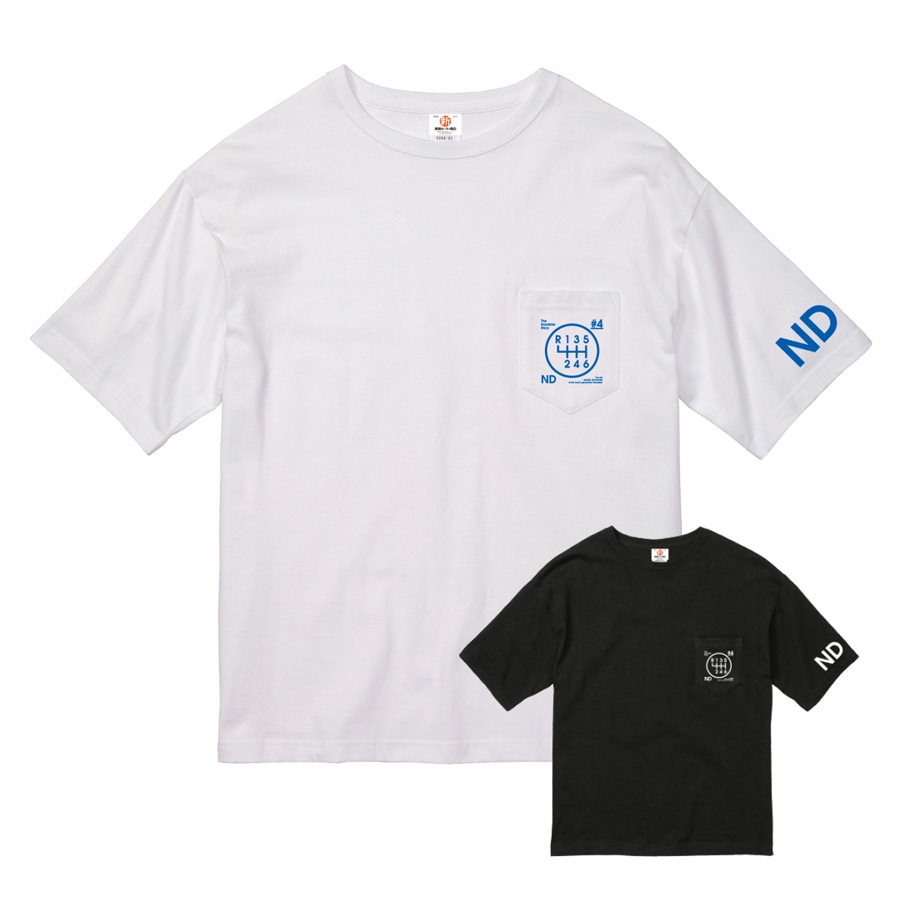 The Roadster Story #4 ND Graphics Shiftknob Big T-shirts/�����ɥ��������ȡ��꡼ #4 ND����ե��å��� ���եȥΥ� �ӥå����륨�åȥݥ��å�T�����