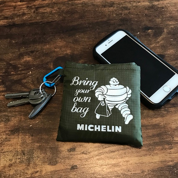 �ߥ����� �ѥå��֥륨���Хå� ����ӥ��դ� Packable eco bag/Michelin