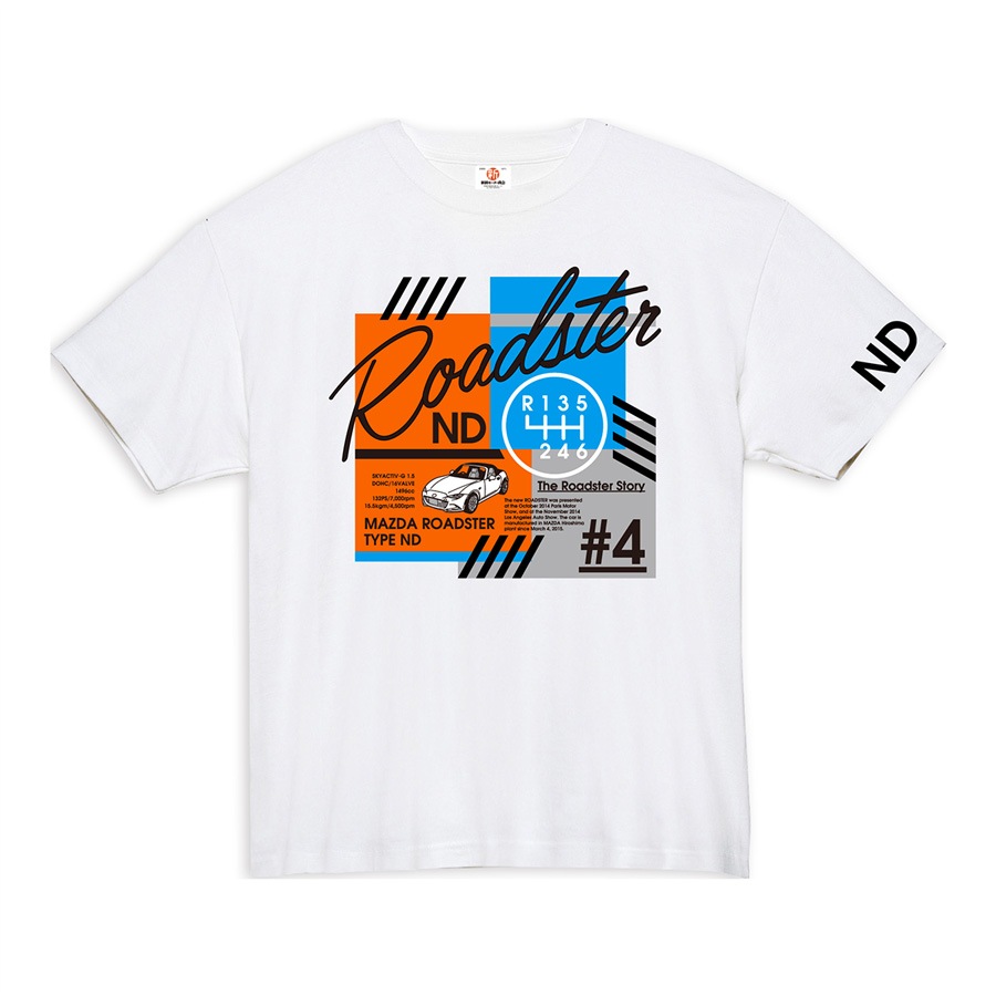 The Roadster Story #4 ND Graphics POP T-shirts/�����ɥ��������ȡ��꡼ #4 ND����ե��å��� �ݥå� T�����