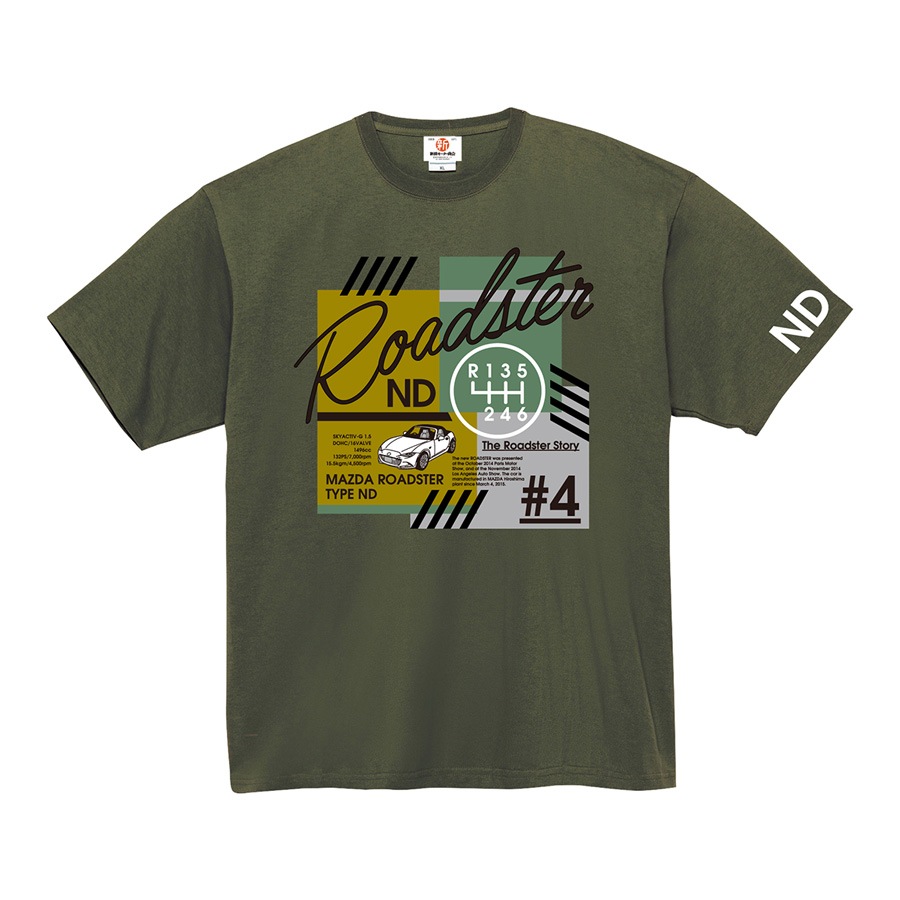 The Roadster Story #4 ND Graphics POP T-shirts/�����ɥ��������ȡ��꡼ #4 ND����ե��å��� �ݥå� T�����