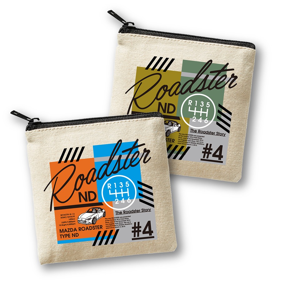 The Roadster Story #4 ND Graphics POP Mini Pouch/�����ɥ��������ȡ��꡼ #4 ND����ե��å��� �ݥå� �ߥ˥ݡ���
