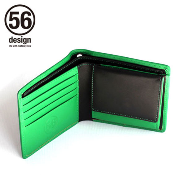 56ǥ 饤 ϡեå / 56design Riders Half Wallet