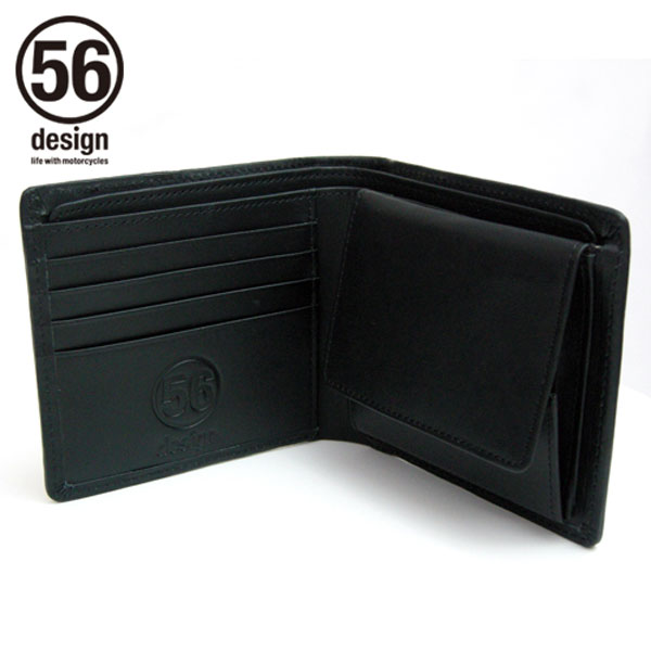 56ǥ 饤 ϡեå / 56design Riders Half Wallet