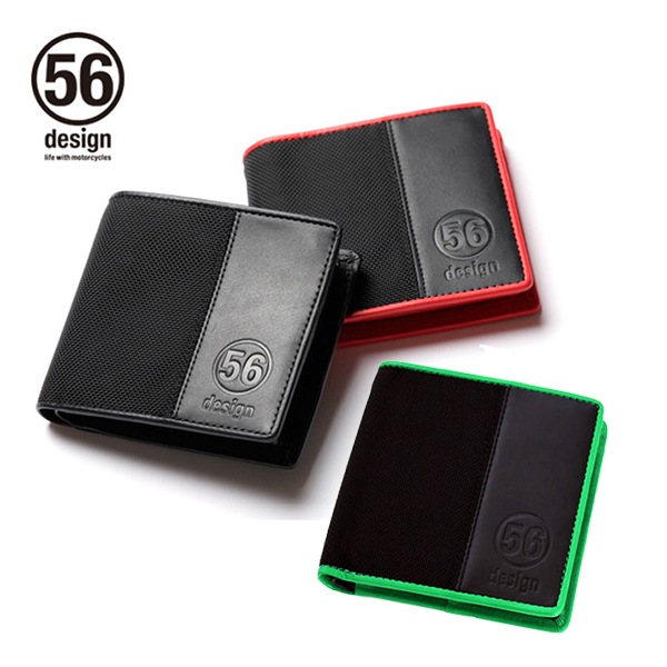 56ǥ 饤 ϡեå / 56design Riders Half Wallet