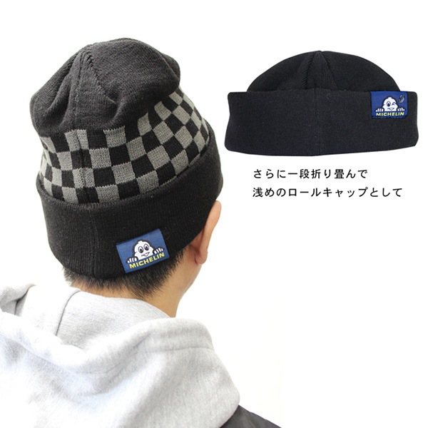 ߥ ˥åȥå å Michelin/Knitcap/Checker