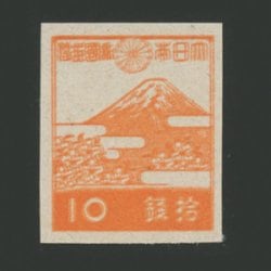 日本切手 シート 第3次昭和 10銭 富士山と桜 日本切手 10銭