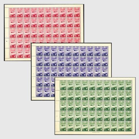 1937年愛国募金シート3種 | 限定販売品 | 趣味の切手専門店・マルメイト