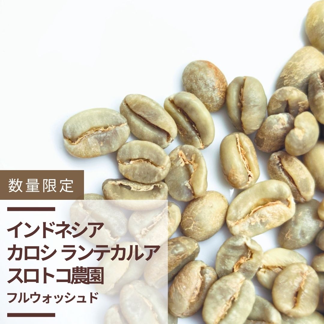 インドネシア カロシ ランテカルア スロトコ農園 フルウォッシュド