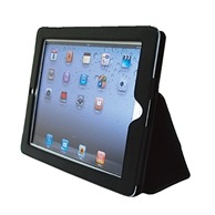 【iPad 2 用(合成皮革)】 カバーケース・ホルダー