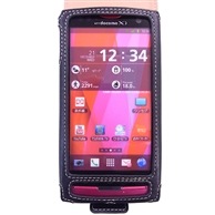 【ARROWS X LTE F-05D 用】 フリップトップスタイル(縦開き型) カバーケース・ホルダー