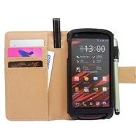 【ARROWS X F-10D / ARROWS Z ISW13F 用】 ブックスタイル(手帳型) カバーケース・ホルダー