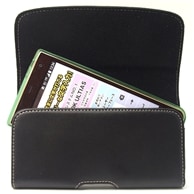 【ARROWS NX F-05F 用】 ベルトケース(ヨコ型) ブラック カバーケース・ホルダー