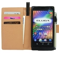【ELUGA power P-07D 用】 ブックスタイル(手帳型) カバーケース・ホルダー