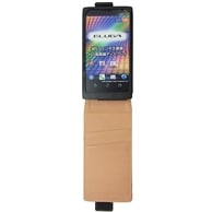 【ELUGA power P-07D 用】 コンパクトスタイル(縦開き型) カバーケース・ホルダー