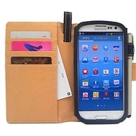 【GALAXY SIII SC-06D / GALAXY SIII α SC-03E 用】 ブックスタイル(手帳型) カバーケース・ホルダー