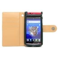【Xperia acro SO-02C/IS11S 用】 ブックスタイル(手帳型) カバーケース・ホルダー