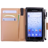 【Xperia acro HD SO-03D/IS12S 用】 ブックスタイル(手帳型) カバーケース・ホルダー